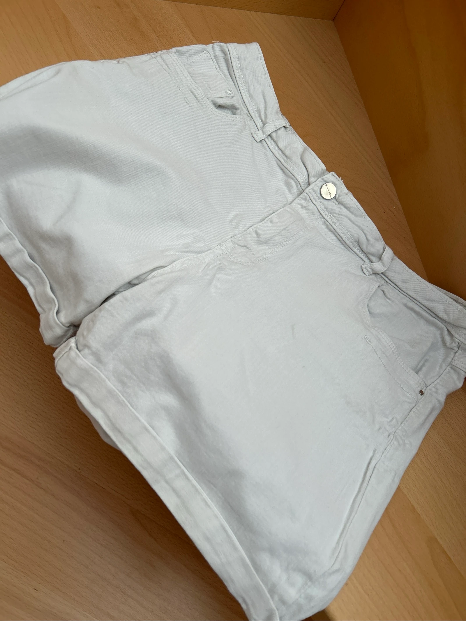Short en jean blanc GRAIN DE MALICE💕